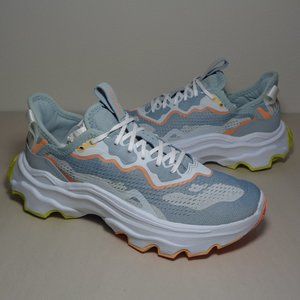 Sorel Size 7 M KINETIC BREAKTHRU DAY LACE Blue White Sneakers New Women's Shoes